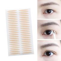 10 Sheets Double Eyelid Sticker Strong Stickiness Mesh Breathable Natural Flesh Color Makeup Tool Seamless Double Eyelid Styling Tape for Girl
