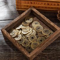 5 Pcs Chinese Fortune Coins Feng Shui I-Ching Coins Chinese Good Luck Coins Dragon Coins Ancient Chinese Dynasty Coin Hole Hanging Decor one size