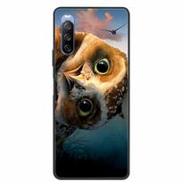 For Sony Xperia 10 III 6.0  Floral Wolf TPU Soft Silicone Shockproof Phone Case for Xperia 10III Animal Flower Print Slim Cover Xperia 10 III