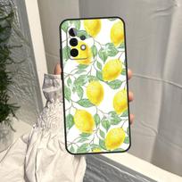 Fruit Lemon Case For Samsung Galaxy A54 A34 A12 A32 A42 A52 A13 A23 A33 A53 A73 A50 A51 A71 A14 Cover Samsung A52