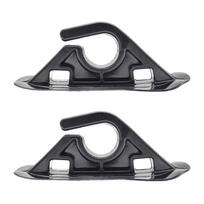2pcs Paddle Fixed Buckle Inflatable Kayak Safety Rope Buckle Offset Opening Paddle Spacer Fishing Boats Accessories 1
