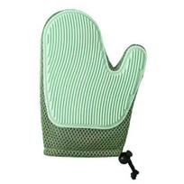 1Pc Pet Hair Removal Glove 2-in-1 Cat Deshedding Brush And Massage Mitt Grooming šviesiai žalios spalvos
