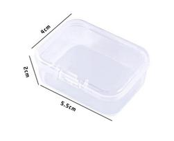 Pinyou Large Transparent Packing Box for Display & Material Storage