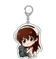 Dr. STONE Anime Keychain: Senku, Amber & Chrome Acrylic Pendant 5cm