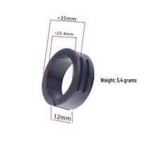 Guminis tarpiklio žiedas 25,4/31,8 mm dviračio kompiuterio laikikliui - Suderinamas su IGPS, Garmin Installation Diameter