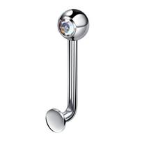 1Pc Steel Fashion Stainless Ring Genital Vertical Barbell Body Piercing Jewelry Gift