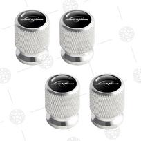 LQLT3 4pcs L&K Logo Car Wheel Tire Valve Caps Air Stem Aluminum Accessories For Skoda Superb Fabia Kodiaq Kamiq Octavia VRS Sport Line