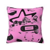 Emilia Mernes Yk Elements Square Pillowcase Pillow Cover Polyester Cushion Decor Comfort Throw Pillow for Home Living Room 30x30 cm 12x12 in