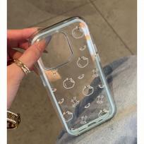 Full screen applicable lines Apple core iPhone17Pro 2-in-1 15 mobile phone case 16 personality 14 creativity 12/13 IPhone17ProMax