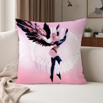 Singer Pop K-Kali Uchis Pillow Case Suitable For Bedrooms Living Rooms Cars Home Decoration Peach skin 18*18(CM)-1Pcs