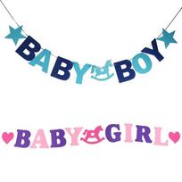 Baby Boy Bunting Girlande Banner Baby Shower Party Decoration 1