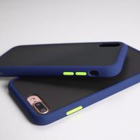 Telefono šarvų dėklas, skirtas Samsung Galaxy S8 S9 S10 Plus A10 A30 A50 A70 M30S A7 A8 J4 J6 J8 matinis dangtelis Samsung M30S tamsiai mėlyna spalva
