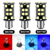 1vnt 1156 BA15S P21W Led lemputė BAU15S PY21W 1200LM automobilio posūkio lemputė 1157 PY21W BAY15D 40SMD 5050 lustai automatinių lempų lemputės 12V BAU15S PY21W šviesiai mėlyna spalva