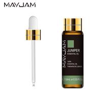 MAYJAM 10ml/30ml/100ml kadagio gryno augalinio ekstrakto eteriniai aliejai drėkintuvams aromaterapinis SPA masažas plaukų priežiūrai Juniper-10ml+dropper