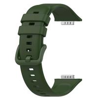 „Huawei“ laikrodžiui „Fit 2“ silikono dirželio apyrankė „Huawei“ laikrodžiui „Fit2 Active Watch Band Correa“ For Huawei Watch Fit 2 armijos žalia spalva