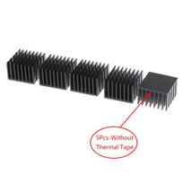 5vnt aušintuvo radiatoriaus aušintuvas 22 * ​​22 * ​​15 mm W / šiluminė juosta elektroniniam lustui