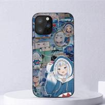 Gawr Gura Hololive Anime Phone Case For Iphone 11 12 Mini 13 14 Pro Xs Max X 8 7 6s Plus 5 Se Xr Shell iPhone7