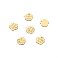 Spausdinta pakabinama etiketė, varinė 5/2 vnt 8mm*2pcs auksas
