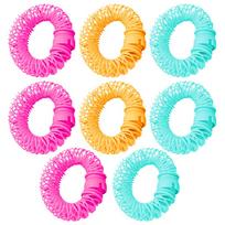 8vnt Šukuosena Magic Plaukų suktukas Spiralinės garbanos Roller Spurgos Garbanos Plaukų formavimas DIY Tool Plaukų Priedai ZH 8PCS