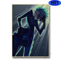 Vintage SK8 The Infinity Plakatai Japonijos anime plakatų sienos lipdukas Kraftpopierius Namų dekoras Studija Miegamasis Baras Kavinė Menas Tapyba 30x21cm black