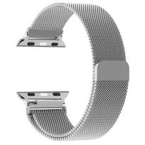 Milano apyrankė Apple Watch apyrankėms 44 mm 40 mm 45 mm 49 mm 41 mm 38 mm 42 mm 44 mm Apyrankė iwatch Series 9 3 4 6 5 SE 7 8 Ultra 2 apyrankė 38mm 40mm 41mm sidabras