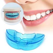 Naujas Blue Dental Mouth Guard Bruksizmo įtvaras Naktinių dantų šlifavimo dantis padeda miegoti pink