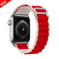Apple Watch apyrankė Alpine loop Dirželis Ultra2 49mm 44mm 40mm 45mm 41mm 42mm 38mm nailoninė apyrankė iWatch 9 7 6 5 4 se 8 apyrankė For 38mm 40mm 41mm