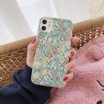 MaiYaCa William Morris Strawberry Thief Design Phone Case for iPhone 11 12 13 mini pro XS MAX 8 7 6 6S Plus X 5S SE 2020 XR case iphone 5 5s SE