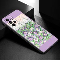 Reljefinis gėlių meno telefono dėklas Samsung Galaxy A21 A30 A50 A52 S A13 A22 A32 A33 A53 A73 5G A11 A12 A31 A51 A70 A71 A72 dangtelis Samsung A11