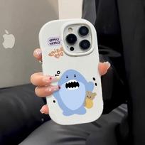 Shark Case: Compatible with Apple 15/14/13/12/11/PRO/PROMAX/XSMAX/XR/XS/X 11 Pro Max