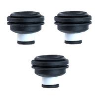 3X variklio dangčio guminės tarpiklio tvirtinimo spaustukai 1,5 ir 1,9 DCi, skirti Renault Clio II III Kangoo I Modus Twingo I Megane II 7701056972 juoda