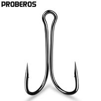 Žvejybos kabliukas dirbtiniam masalui Aukštos anglies plieno žvejybos kabliukas Tinka jūrinei žvejybai 50 vnt. 6 # (50 pieces/pack)