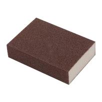1 vnt didelio ploto Carborundum Fine Lankstus kalkių šalinimo Clean Magic Brush kempinėlis 1pc ruda