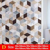 MIT 1Roll beicuoti 3D dekoratyviniai privatumo apsauga nuo UV langų stiklo plėvelės lipdukai Lipdukai lipdukai 30x100cm