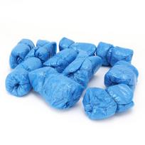 100 vnt. Vienkartiniai batų užvalkalai PE Sutirštinti Vandeniui atsparūs Batų apsaugos užvalkalai nuo lietaus namams blue