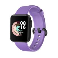 Apyrankė, suderinama su Xiaomi Mi Watch Lite / Redmi Watch Lite išmaniuoju laikrodžiu, pakaitinė šviesi violetinė