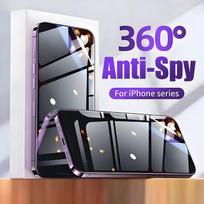 360° Privacy Anti Spy Screen Protector for iPhone AIr 6 7 8 Plus X XS XR 11 12 13 14 15 16 17 Pro Max 9H Full Cover Tempered Glass Screen Protector iPhone 13