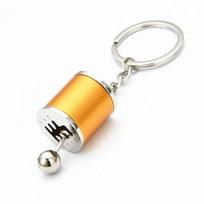 Metalinis raktų pakabukas Kūrybingas automobilio pavarų perjungimo svirties raktų pakabukas Antistresiniai fidget žaislai nerimui, ADHD, autizmui, sensoriniai Juguetes nerimui ir stresui auksas