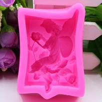 DIY Baking Tools Angel Flower Fairy Fondant Cake Mold Cake Decoration Making Tool Convience Making Baking Supplies