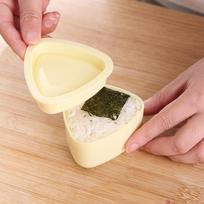 Naujas trikampio ryžių kamuoliuko sušių formelė vaikų bento įrankis Small