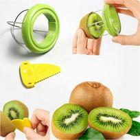 Vegetable Fruit Peeled Kiwi Cutter Twister Slicer Kitchen Peeler Divider Kitchen Fruit Tools Fruit C žalia