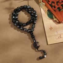 33 Karoliukų Arabiška Tasbih Maldos Apyrankė - Musulmoniški Rožančiaus Karoliukai Šlovinimui white