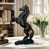 3D spausdinta arklio statula Pegaso skulptūra Arklio metų ornamentas Modernus gyvūnų meno dekoras Sėkmės simbolis namams ir biurui 1pc