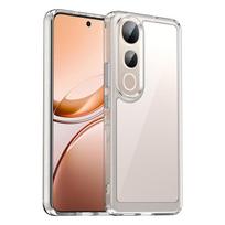 New Transparent Colorful TPU Case for Vivo V50 Lite 5G 4G Protective Cover Clear Coque Fundas vivo V50 Lite 4G skaidri