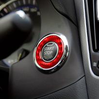 Automobilio užvedimo vienu mygtuku dangtelis Dekoratyvinis dangtelis Automobilio salono aksesuarai