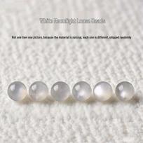 Natural Moonstone & Light Labradorite Beads for DIY Jewelry 8mm/4 pieces