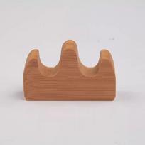 Antique Style Solid Wood Calligraphy Brush & Pen Holder Ornament