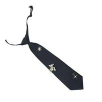Stylish Bear Tie Adjustable Womens Necktie School Uniforms Students Necktie for Leisures or Work juoda