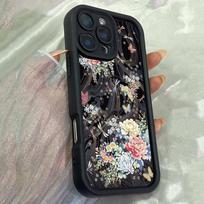JT61 Beautiful Flowers Dragonflies Phone for iPhone 17 Pro Max Samsung S26 S25 Ultra A17 A16 A07 Xiaomi 15T Redmi Note 14 Pro Plus Soft TPU Case Cover for iPhone 5/5s juoda