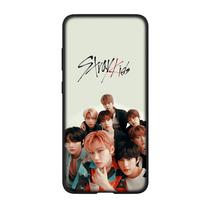 for Samsung Galaxy S25 S24 S23 S22 Ultra FE Plus A17 A37 A57 A56 A55 A06 A16 A15 A36 A26 A35 A05 A25 A54 A34 Phone Case Kpop SKZ Stray Kids Logo Cover for Redmi Note 14S lubų spalva